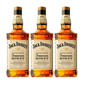 Pack Whiskey Jack Daniels X3 Honey 750Ml