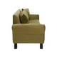 thumbnail image 3 of Sofa Lua 3c Felpa 20 Verde Musgo, 3 of 4