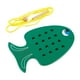 thumbnail image 3 of Lacing Threading Toys Lacing Playing Games Aprendizaje Temprano Para Airplane Green, 3 of 5