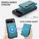 thumbnail image 3 of Para Google Pixel 9 Pro XL Funda de Teléfono Compatible con MagSafe 2 en 1 Billetera con Tarjetero y Bolsillo con Cierre para Efectivo, Funda de Cuero PU, Bloqueo RFID, Soporte Magnético Protector, 3 of 8