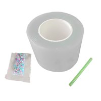 Magideal - Cinta Adhesiva Nano Para Montaje De Carteles, Resistente Y Extraíble, Divertida Cinta De Doble Cara Para Manualidades, Juguetes Y Manualidades. 1 Mm X 45 Cm X 3 M Claro