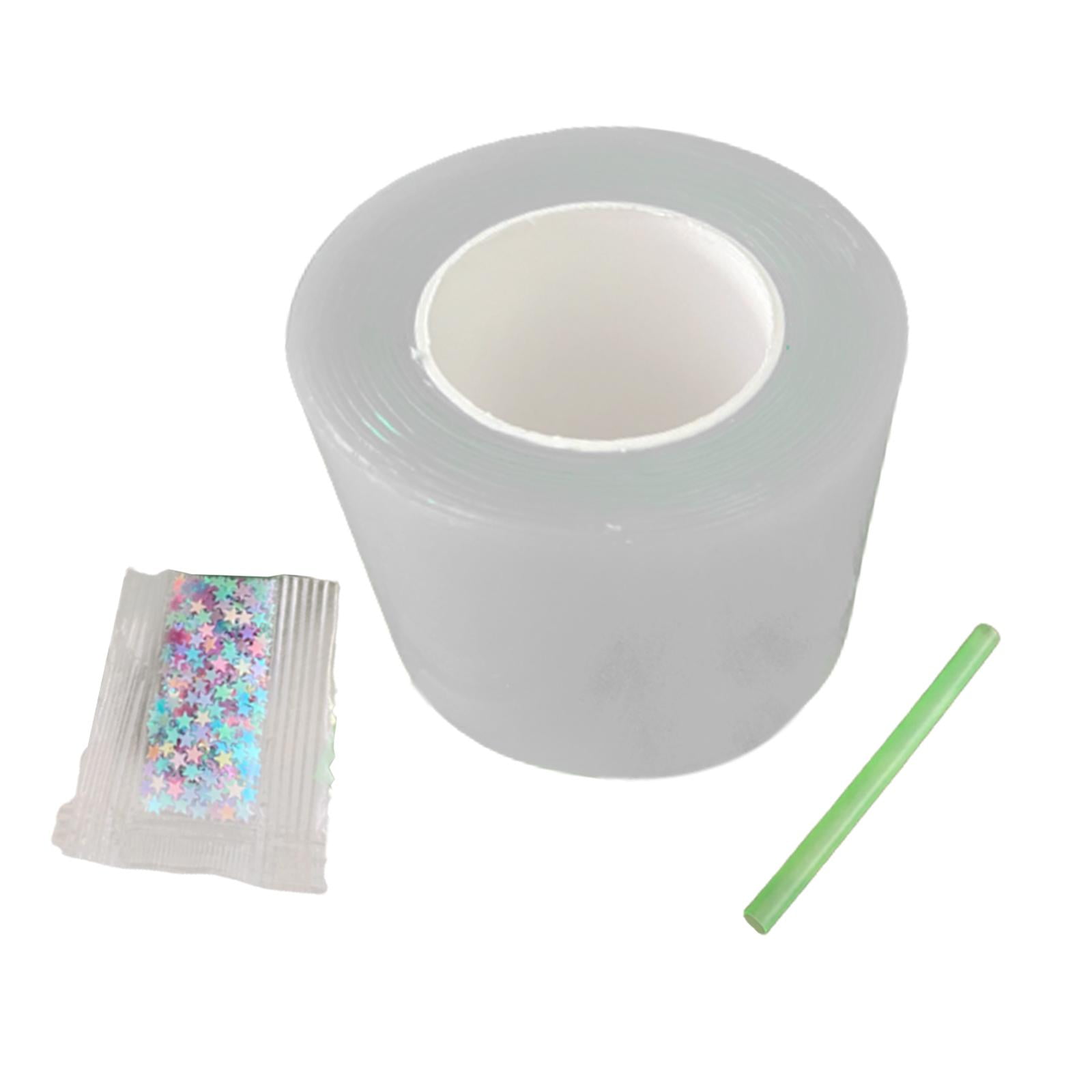 Magideal - Cinta Adhesiva Nano Para Montaje De Carteles, Resistente Y Extraíble, Divertida Cinta De Doble Cara Para Manualidades, Juguetes Y Manualidades. 1 Mm X 45 Cm X 3 M Claro