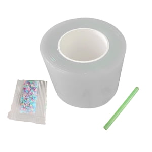 Magideal - Cinta Adhesiva Nano Para Montaje De Carteles, Resistente Y Extraíble, Divertida Cinta De Doble Cara Para Manualidades, Juguetes Y Manualidades. 1 Mm X 45 Cm X 3 M Claro