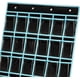 thumbnail image 2 of Classroom Pocket Charte Stoage Bag Over Puerta Hanging con 36 Pockets Hanging Oganizer Tarjeta Pocket Oganizer fo Camaroom Niños's Literacy, 2 of 7