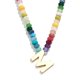 thumbnail image 1 of Collar BaubleBar 46 cm con Inicial y Piedras Semipreciosas, 1 of 5