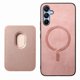 thumbnail image 5 of Funda de Cuero Magnética con Tarjetero para Samsung Galaxy A16 Cubierta Delgada Rosa, 5 of 5