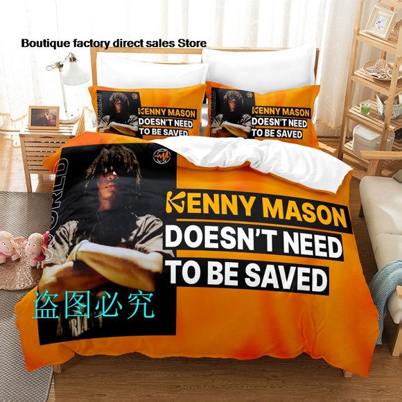 Kenny Mason Celebrity album Bedding Set Single Twin Full Queen King Size Bed Set Adult Kid Bedroom Duvetcover Sets Kenny MasonBed Sheets