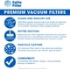 thumbnail image 5 of Filtros de repuesto para aspiradora Fette Filter para Swiffer Sweep + Vac (paquete de 6), 5 of 7