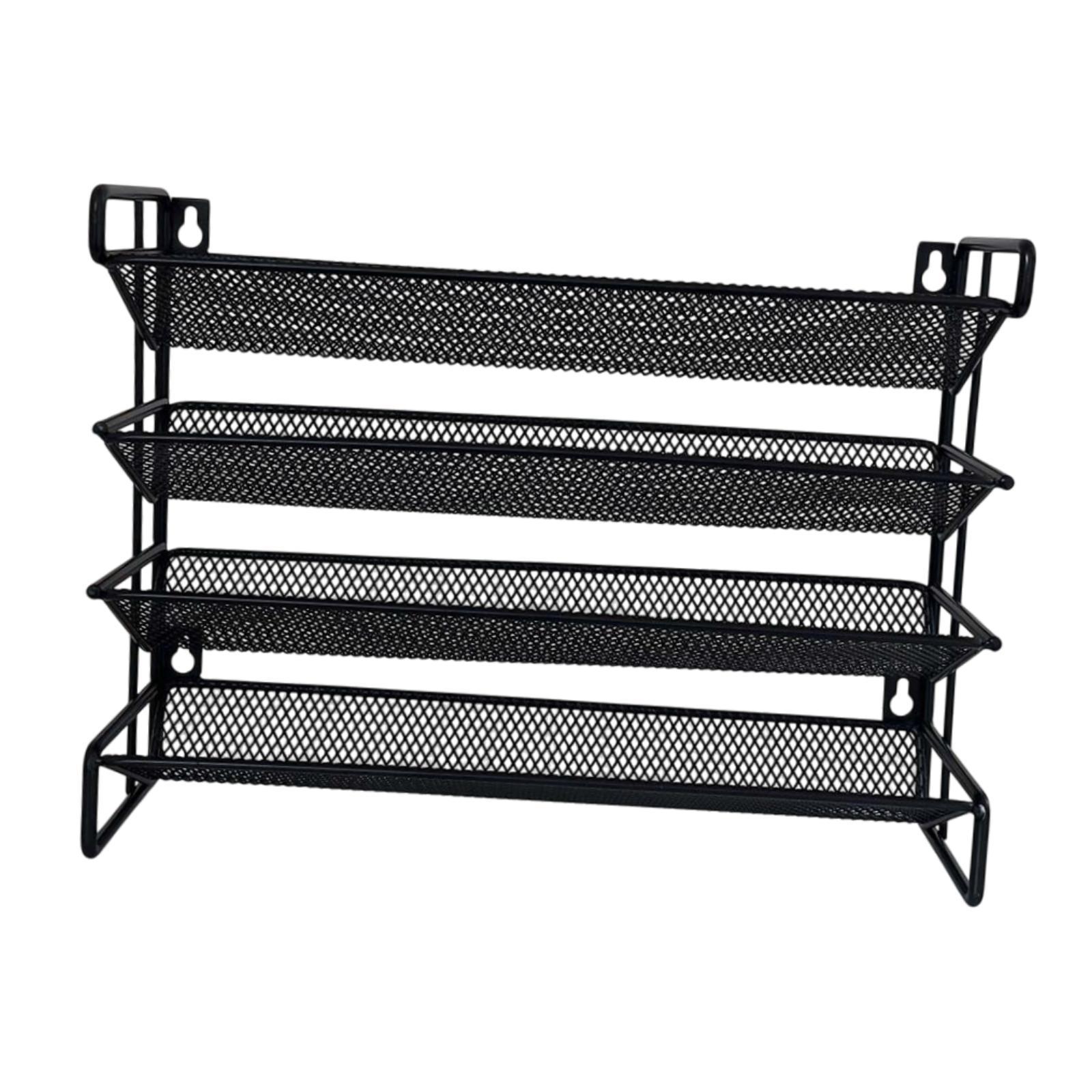 Magideal - Pastelera De Biberón De Especias De 4 Niveles, Moda, Estanterías De Mostrador De Cocina, Organizador De Condimentos De Especias Para La Encimera De La