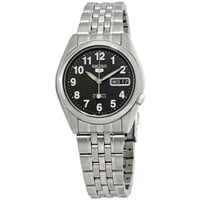 Reloj Seiko Para Hombre 5 Automatic Snk381K De Acero Inoxidable Negro Automático De Moda