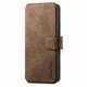 thumbnail image 5 of Funda Billetera Magnética para Honor 200 Soporte Tarjetas Desmontable Marrón, 5 of 6