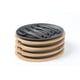 thumbnail image 1 of Juego de 4 sartenes de hierro fundido HAWOK para fajitas con manijas removibles, 1 of 9