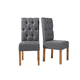 thumbnail image 1 of Pack 4 sillas de comedor color gris claro, 1 of 2
