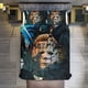 thumbnail image 3 of Michael Myers Halloween Duvet Cover Set 3 Piece Bedding Set Double Sided Printing Decorative Comforter Cover Set, 3 of 5