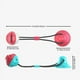 thumbnail image 2 of Pet Molar Bite Toy, Durable Dog Tug Rope Ball Toy With Suction Cup Dog Teeth Cleaning Treats, 2 of 3