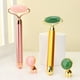 thumbnail image 3 of 2 in 1 Electric Vibrating Natural Rose Quartz Jade Roller Face Lifting Crystal Jade Stone Facial Roller Beauty Massage Tool, 3 of 3