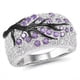 thumbnail image 1 of Tree Of Life Ring Full Of Shiny Zircon Elegant Alloy Finger Ring For Women & Girls 1 Pc, 1 of 3