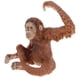 thumbnail image 1 of figura de modelo de animal plástico figurita ni?os regalo de juguete decoración del hogar orangután rojo, 1 of 5