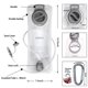 thumbnail image 2 of Bolsa de Agua HEIKLN 3L para Mochila de Senderismo Sin BPA, 2 of 6