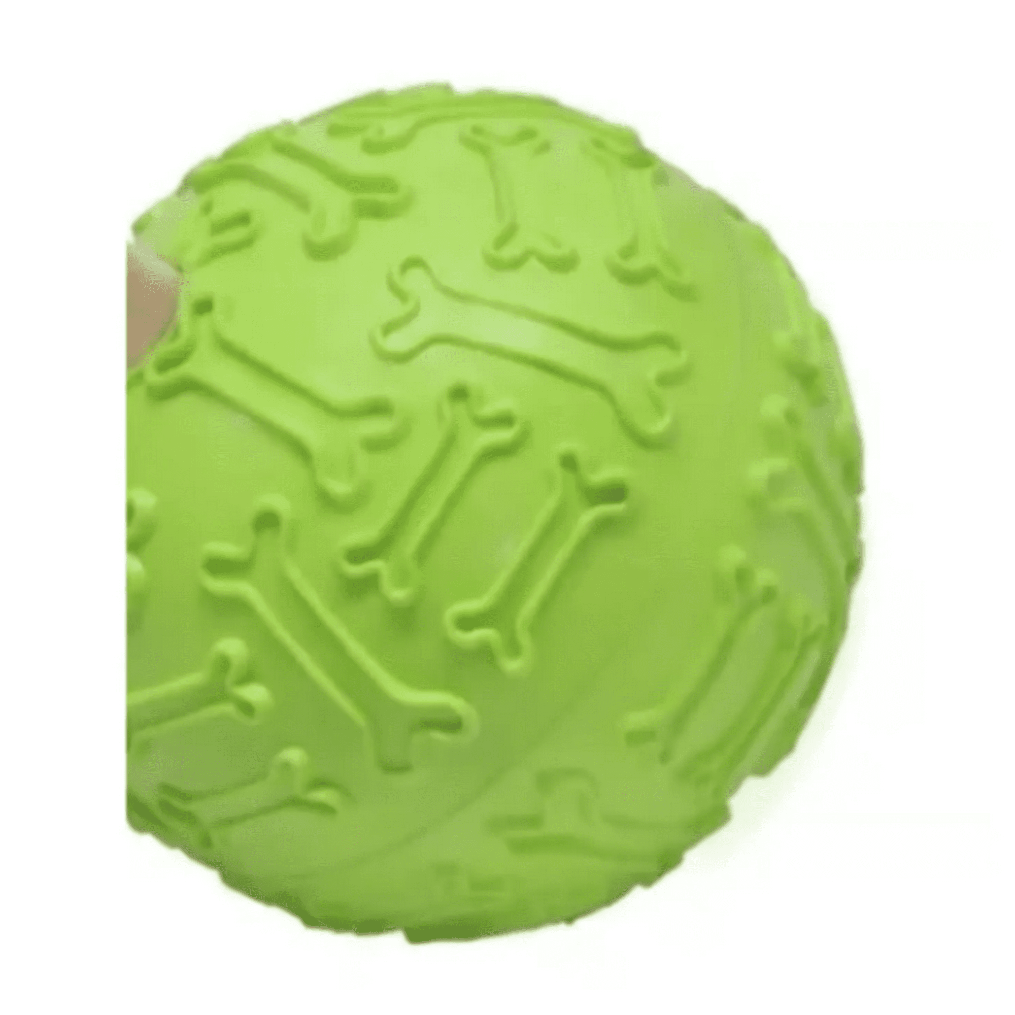 Genérico - Pelota Para Perro Huesos Verde Mascotas