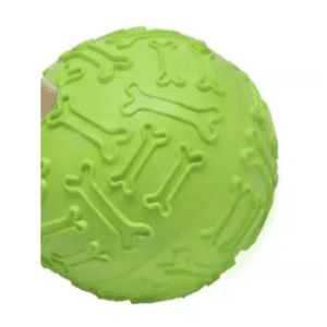 Genérico - Pelota Para Perro Huesos Verde Mascotas