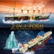 thumbnail image 3 of Bloque de construcción Titanic modelo Zylvoxia con 2288 piezas, 3 of 3
