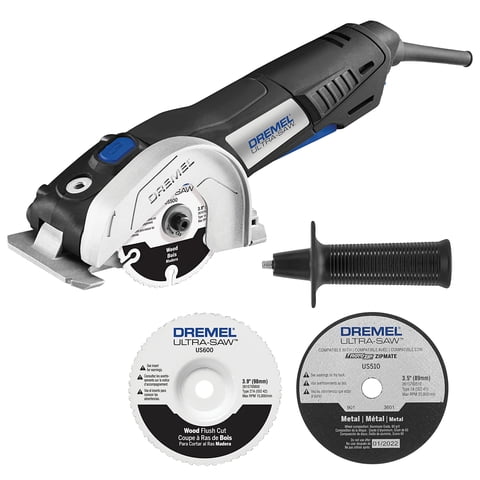 Kit De Herramientas De Sierra Compacta Dremel Us40 Ultra-Saw Con Cable Y Mango