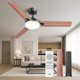 thumbnail image 1 of Ventilador de Techo DREO 52" Negro Motor DC Control Remoto Luz, 1 of 8
