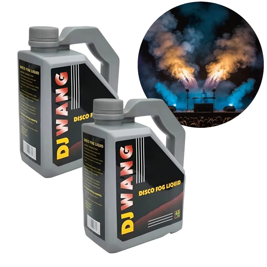 Genérico - Pack X2 Liquidos De Humo Para Maquinas Alta Densidad 4,5 Lts