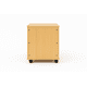 thumbnail image 4 of Gabinete Organizador de Oficina con Llave Madera MDF Reforzado 3 Cajones con Ruedas, 4 of 4