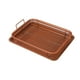 thumbnail image 1 of Bandeja para horno acero inoxidable color cobre, 1 of 8