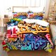 thumbnail image 2 of 3D Printed Hip-hop Style Bedding Set Pillowcase Duvet Cover 3Pcs Double Twin Full Queen King Adult Boys Bedclothes Quilt Cover, 2 of 5