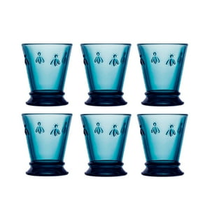 Larochere - Set 6 Vasos 260Ml Azul Abeja