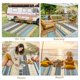 thumbnail image 3 of Alfombra GAOMON 244 × 305 cm Impermeable y Reversible para Patio, 3 of 6