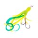 thumbnail image 4 of Se?uelo De Pesca De Calamar De Agua Dulce Realista Regalo De Lago Con Anzuelos Afilados Se?uelo Suave Verde Fluorescente, 4 of 5