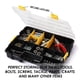thumbnail image 5 of Organizador para caja de herramientas MIXPOWER, 2 piezas, 34 compartimentos, divisores removibles, 5 of 7