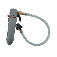 Ioensy - Herramienta Para Drenar Cartuchos De Co2, Fácil De Transportar, Portátil, Con Válvula De Co2, Para Inflar Neumáticos, Color Gris