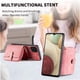 thumbnail image 4 of Funda Tipo Cartera con Correa Cruzada para Samsung Galaxy A12 5G Protección Contra Golpes Rosa, 4 of 5
