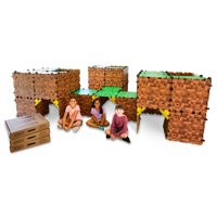 Kit De Construcción Make-A-Fort Minecraft Explorer 3, Paquete De 8 Años O Más