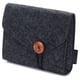thumbnail image 2 of Bolsa de fieltro portátil para guardar accesorios electrónicos, funda protectora para MacBook, adaptador de corriente, ratón, teléfono móvil, cables, SSD, HDD, batería externa y disco duro externo por, 2 of 8