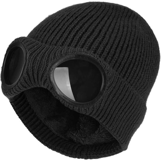 Genérica - Gorro Tejido Con Antiparras Removibles