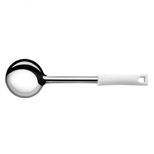Di Solle - Cucharon Acero Inox 43ml Mango Blanco Durafio