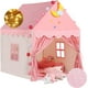 thumbnail image 1 of Tienda de campaña Wilwolfer Princess con alfombrilla acolchada y luces en forma de estrella, 1,2 x 1,05 x 1,3 m, 1 of 3