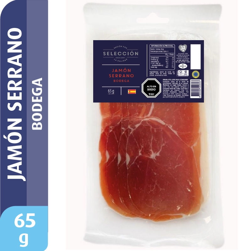 Jamón Serrano 65 g Selección