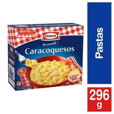 Fideo Pasta Caracoquesos Caja 296 G Carozzi