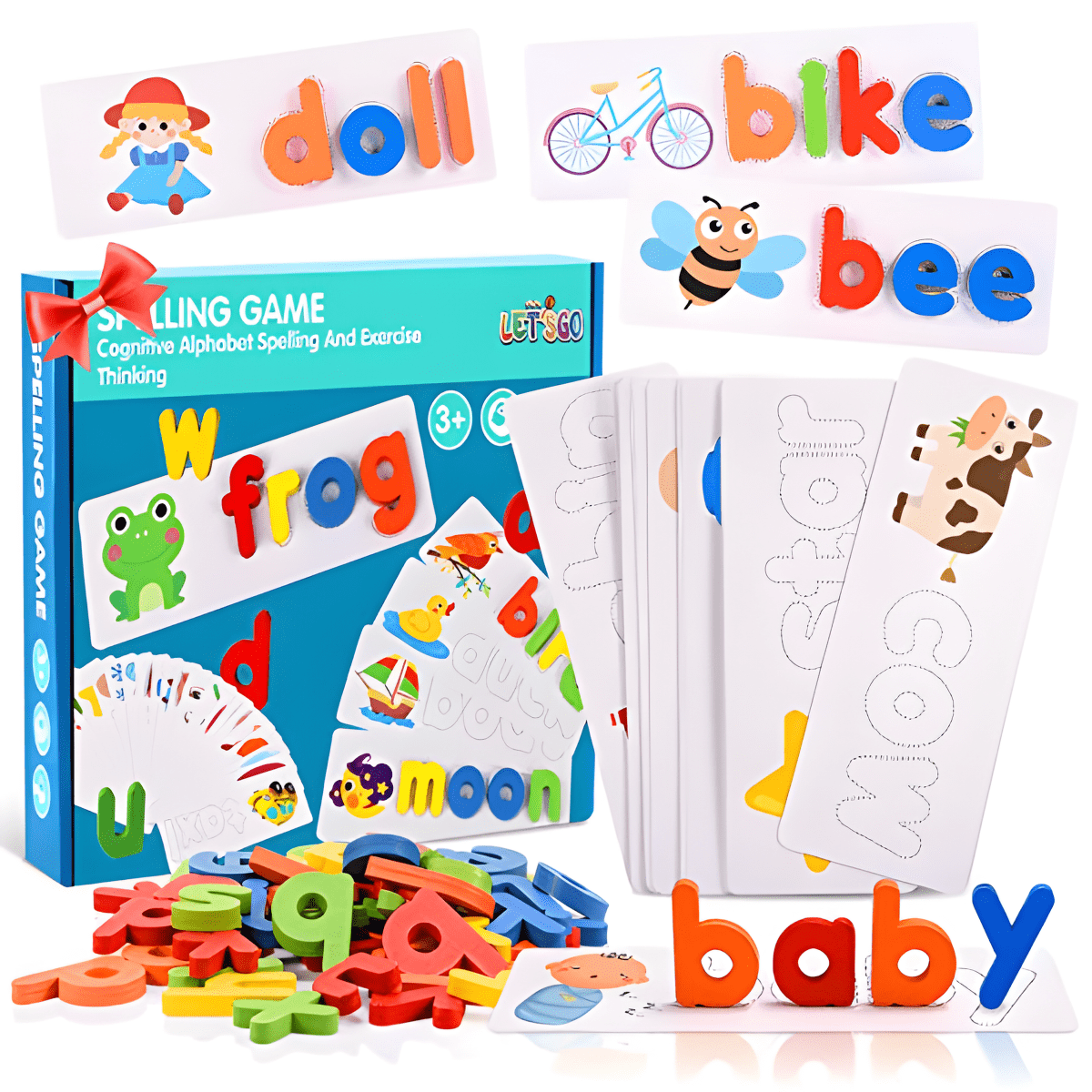 Genérica - Juego Didáctico Rompecabezas Madera Tarjetas Sensorial Bebé