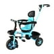 thumbnail image 2 of Triciclo Coche Infantil Con Toldo 5 en 1 Con Mango Direccional Celeste, 2 of 4