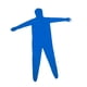 thumbnail image 5 of Body De Pantalla Verde, Traje Greenman De Cuerpo Completo Para Fotografía, Película Fotográfica, Azul, 190cm, 5 of 5