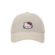 thumbnail image 2 of Gorra de Béisbol Bioworld Hello Kitty Bordada Beige, 2 of 6