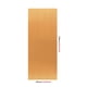 thumbnail image 2 of 1pc Thick Golden Stainless Steel Brushed Contact Paper, Peel And Stick Wallpaper, Self-Adhesive Removable Wall Decals For Refrigerator, Furnitures, Kitchen And Room Background, 2 of 4